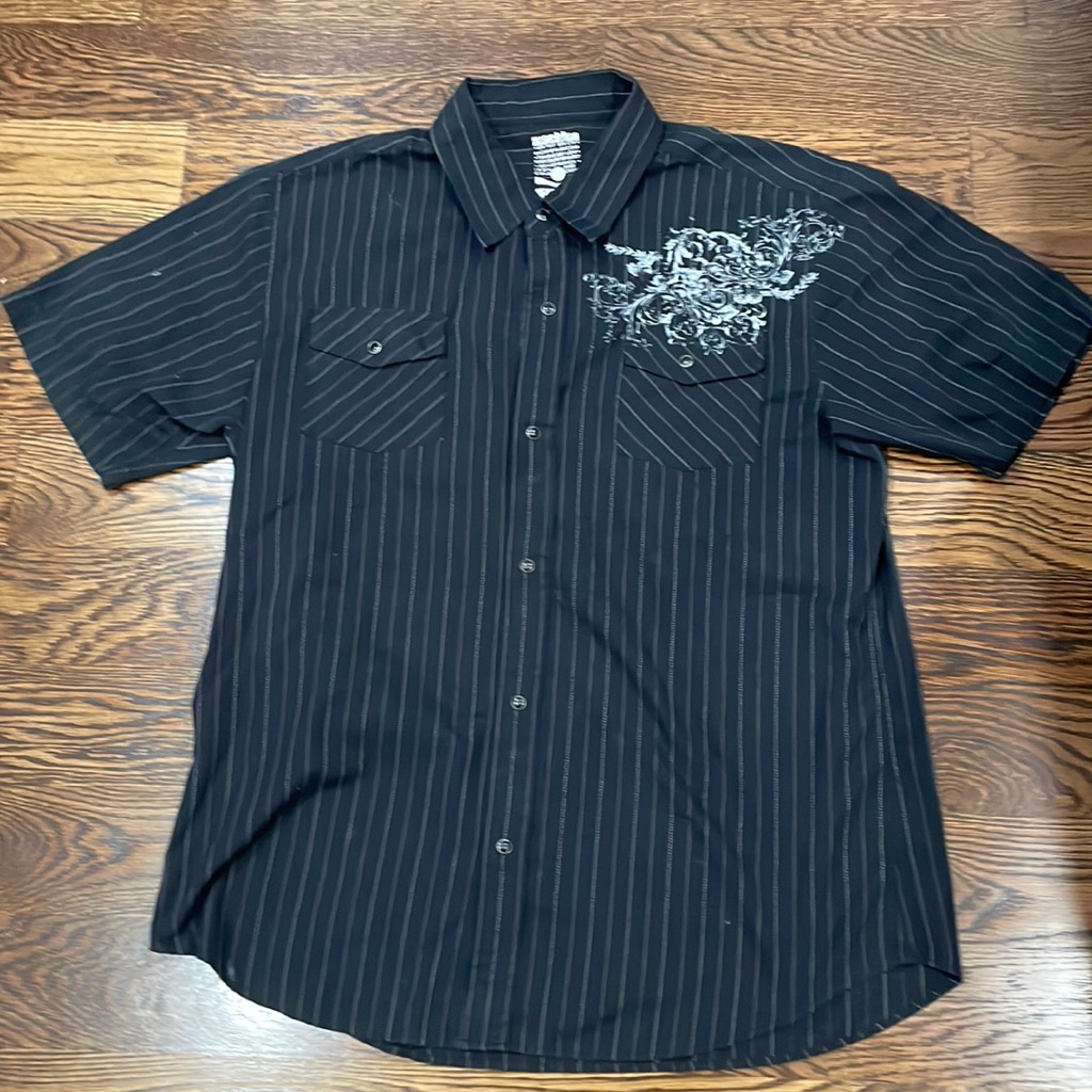 Y2k Button Up